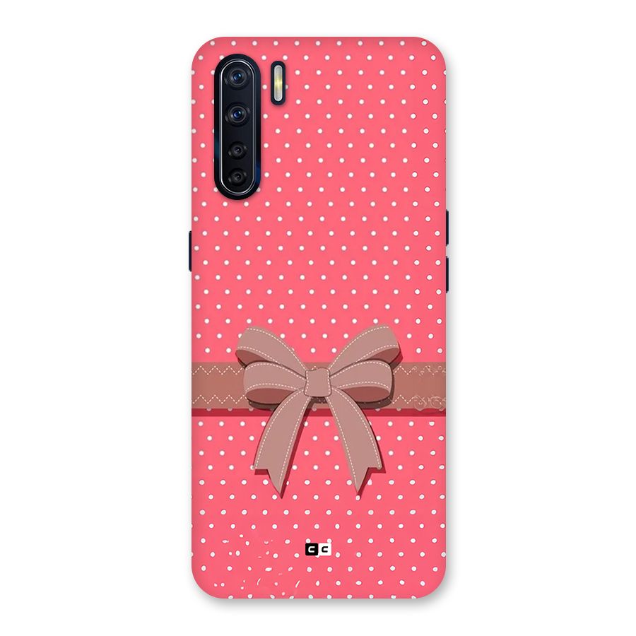 Gift Ribbon Back Case for Oppo F15