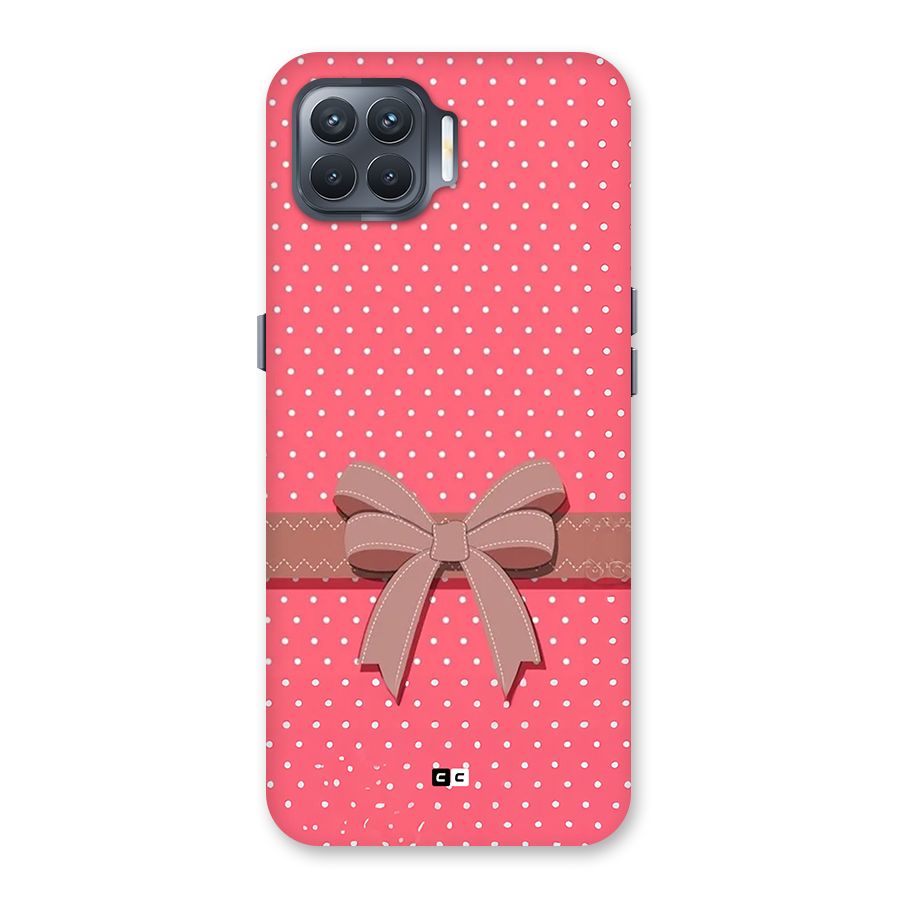 Gift Ribbon Back Case for Oppo F17 Pro