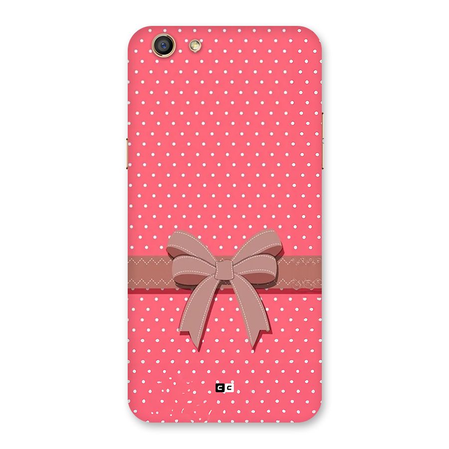 Gift Ribbon Back Case for Oppo F3