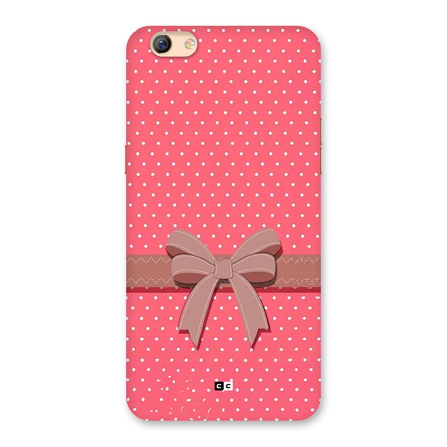 Gift Ribbon Back Case for Oppo F3 Plus