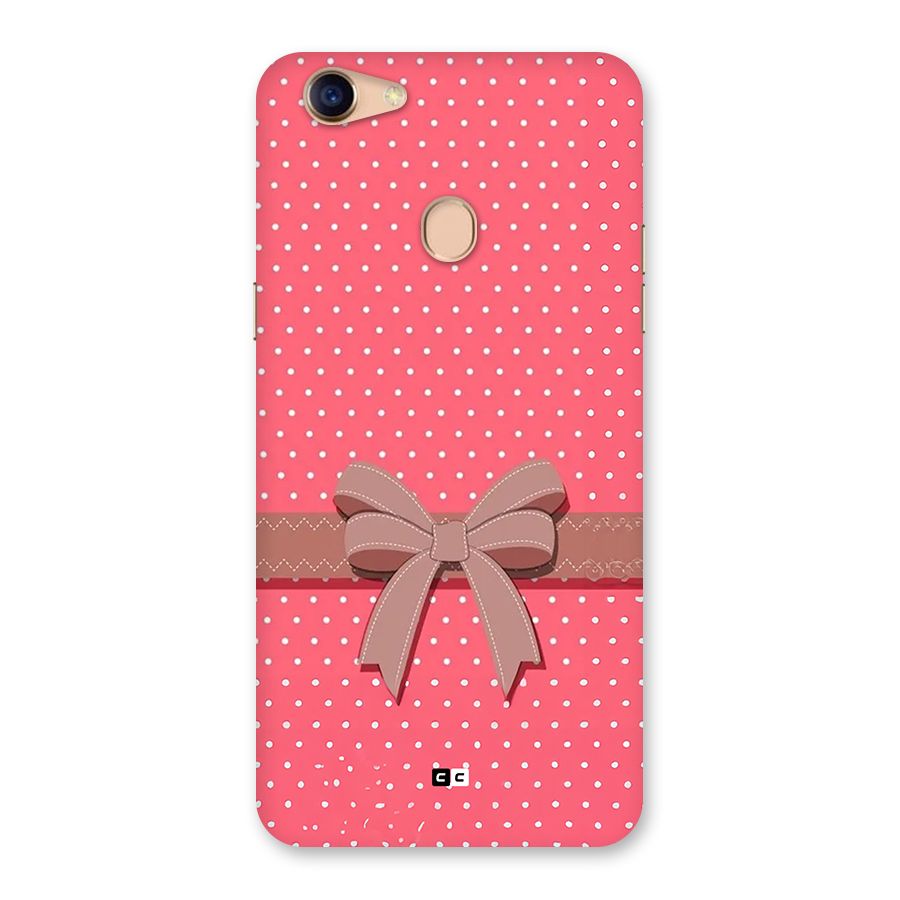 Gift Ribbon Back Case for Oppo F5