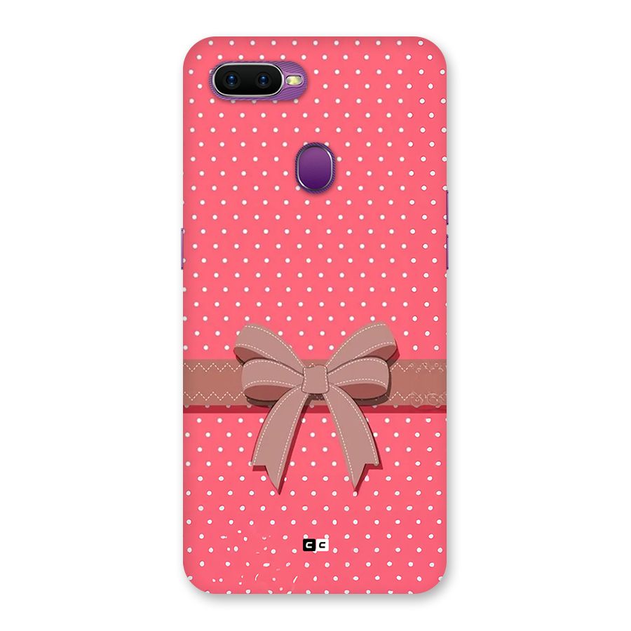 Gift Ribbon Back Case for Oppo F9