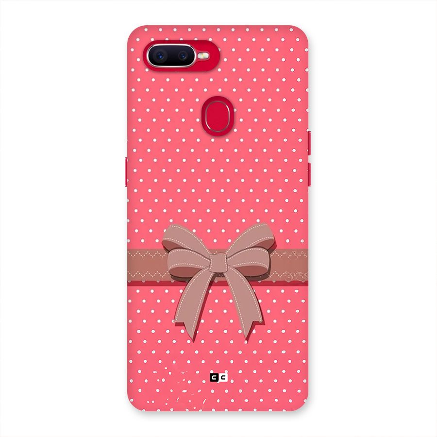 Gift Ribbon Back Case for Oppo F9 Pro