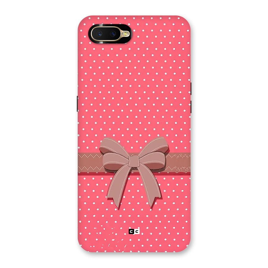 Gift Ribbon Back Case for Oppo K1