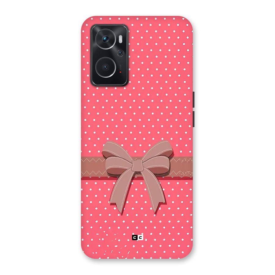 Gift Ribbon Back Case for Oppo K10 4G