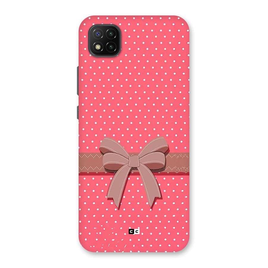 Gift Ribbon Back Case for Poco C3