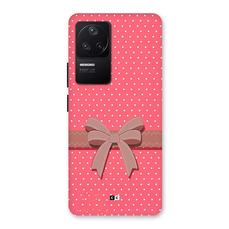 Gift Ribbon Back Case for Poco F4 5G