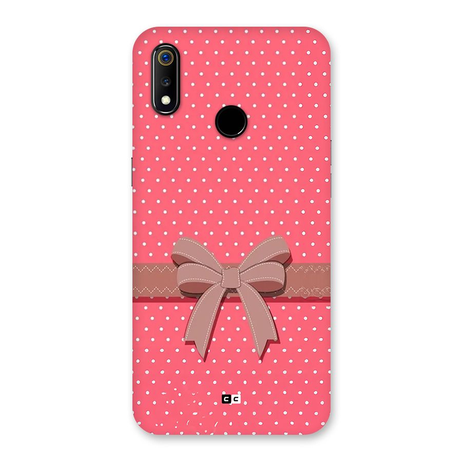 Gift Ribbon Back Case for Realme 3