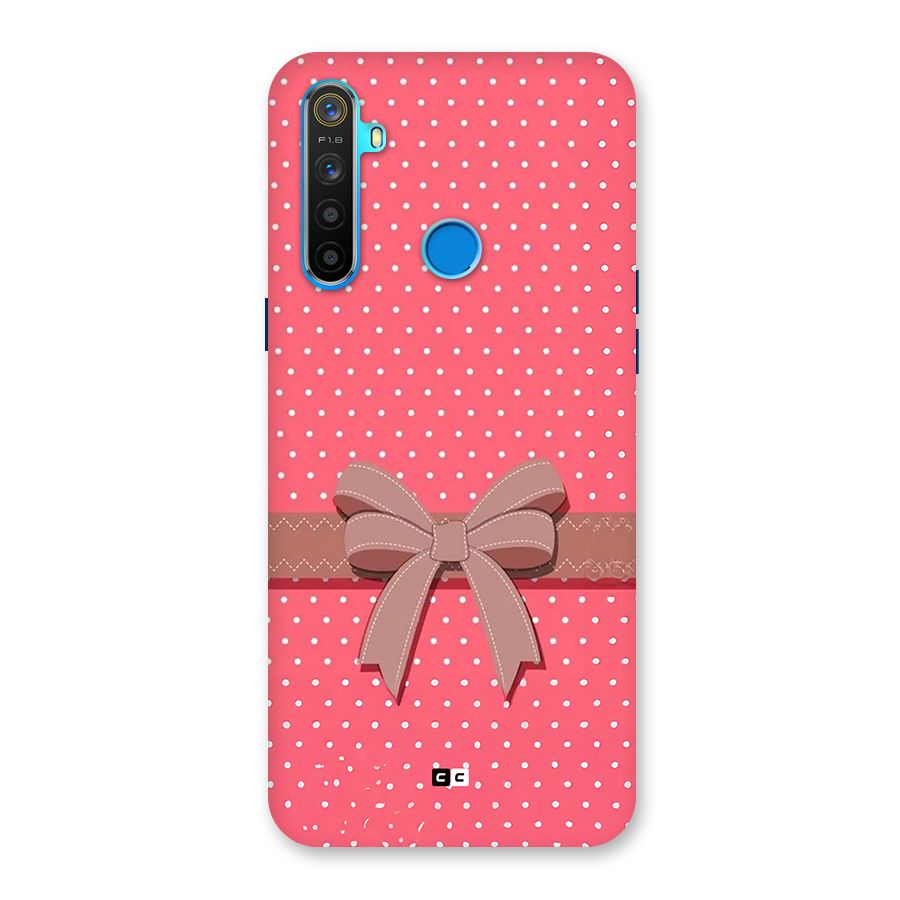 Gift Ribbon Back Case for Realme 5