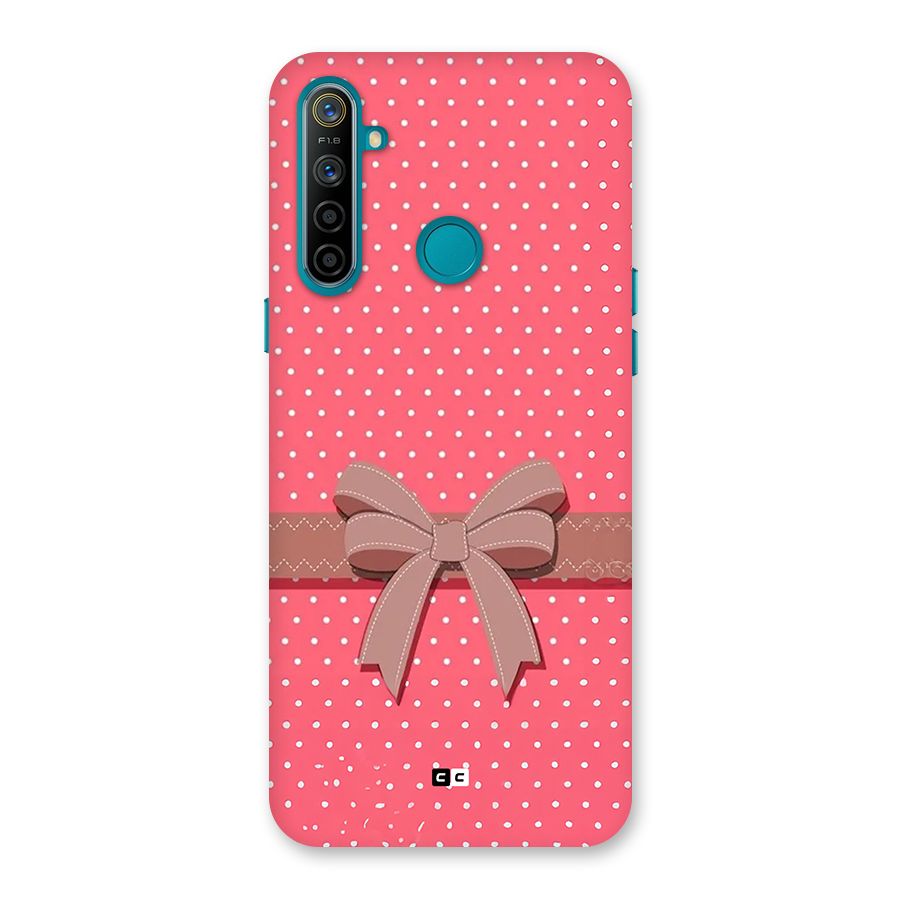 Gift Ribbon Back Case for Realme 5i