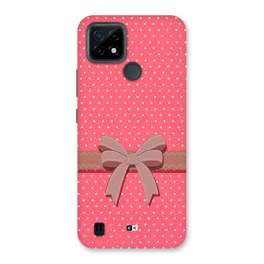 Gift Ribbon Back Case for Realme C21