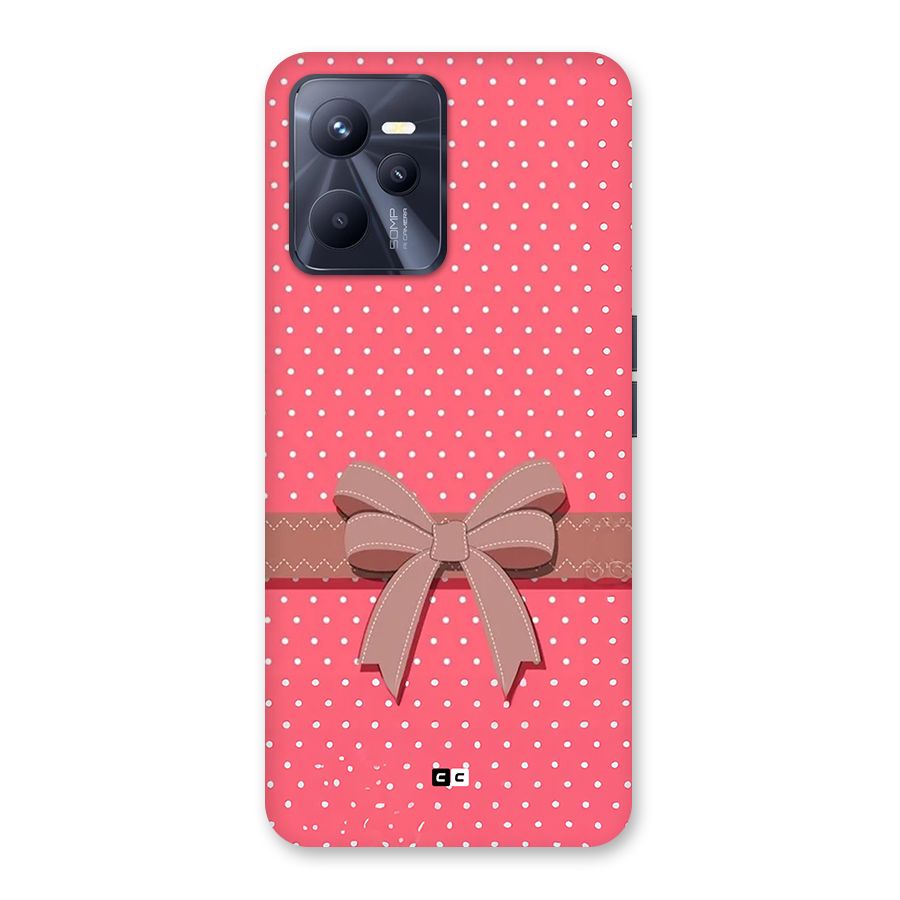 Gift Ribbon Back Case for Realme C35