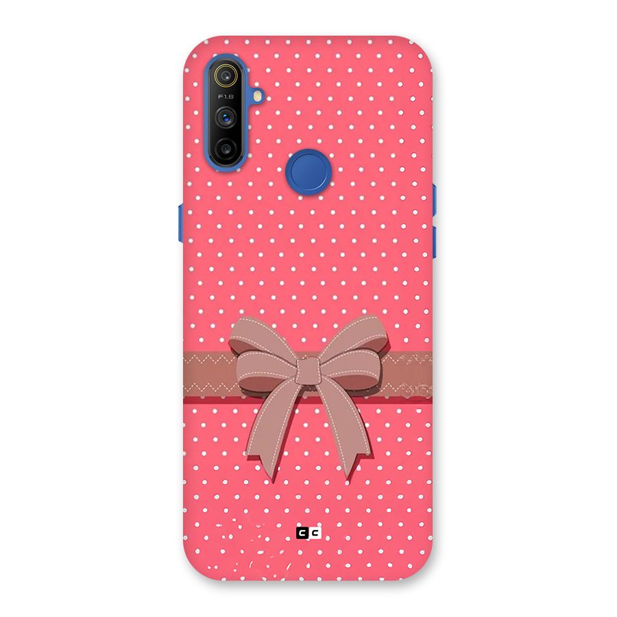 Gift Ribbon Back Case for Realme Narzo 10A