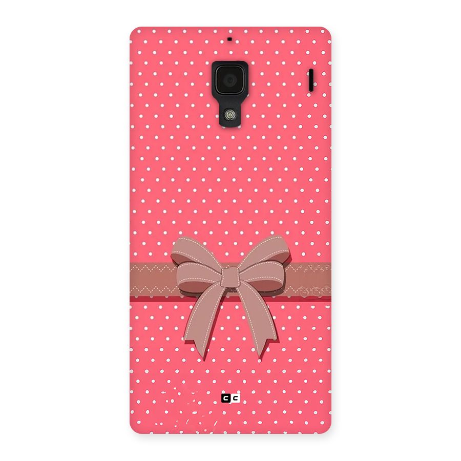 Gift Ribbon Back Case for Redmi 1s