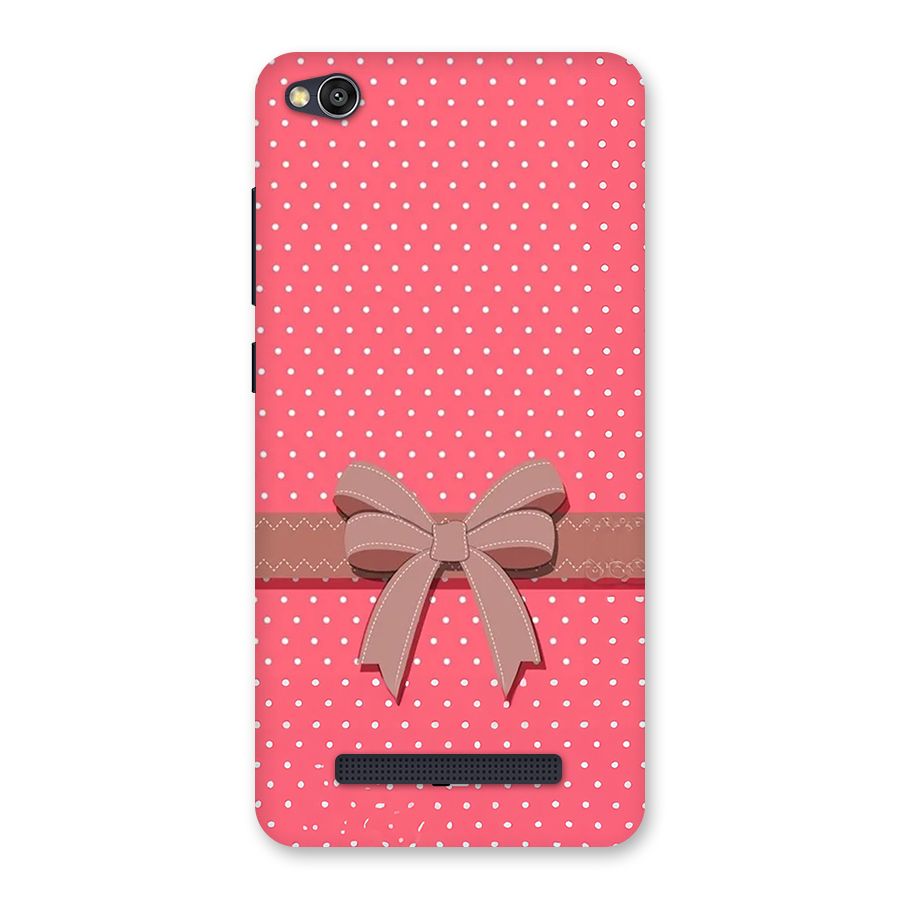 Gift Ribbon Back Case for Redmi 4A