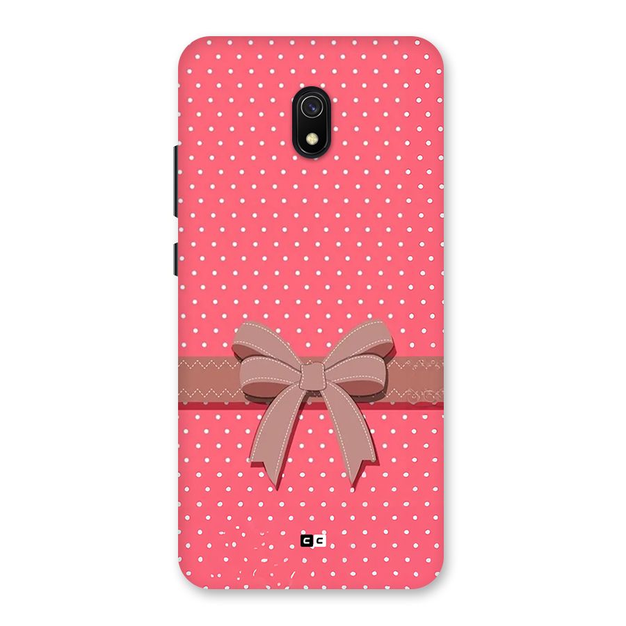 Gift Ribbon Back Case for Redmi 8A
