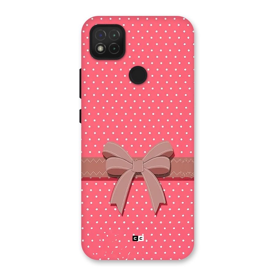 Gift Ribbon Back Case for Redmi 9 Activ