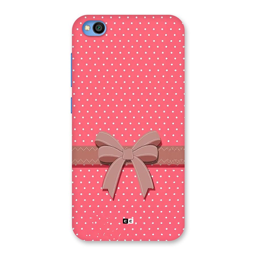 Gift Ribbon Back Case for Redmi Go