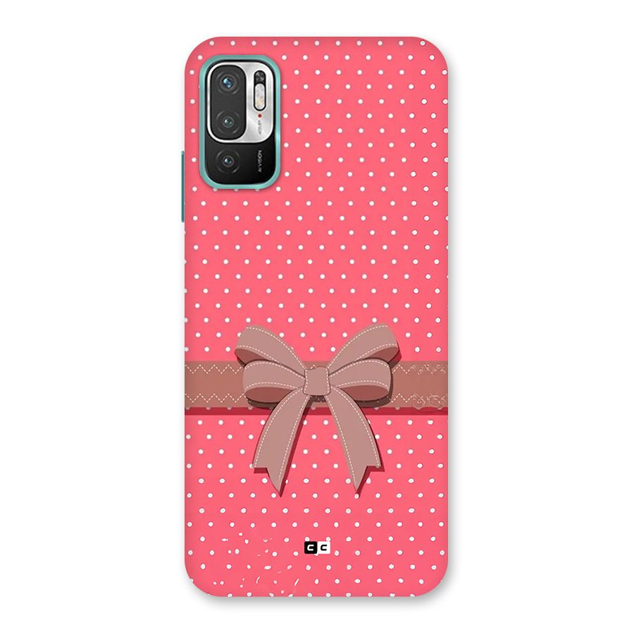 Gift Ribbon Back Case for Redmi Note 10T 5G