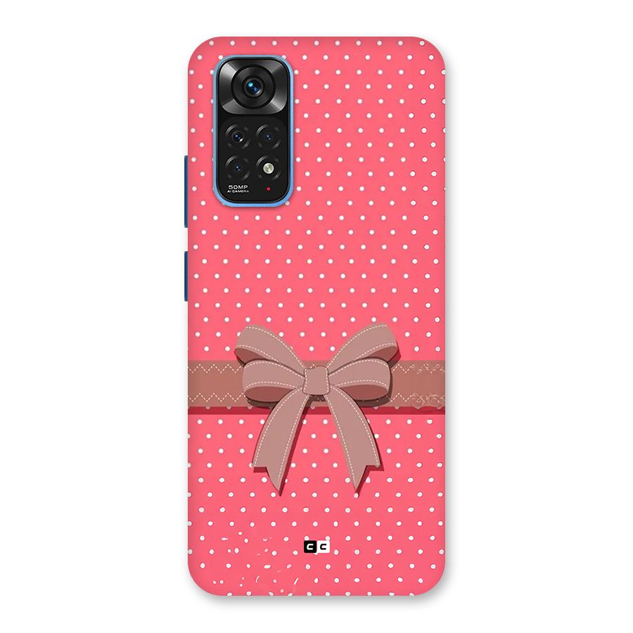 Gift Ribbon Back Case for Redmi Note 11S