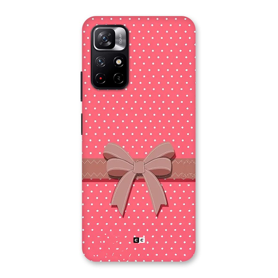 Gift Ribbon Back Case for Redmi Note 11T 5G