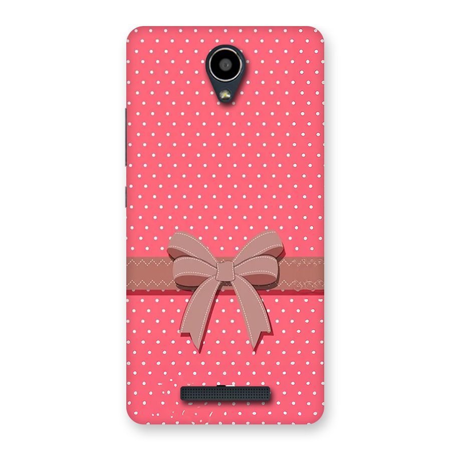 Gift Ribbon Back Case for Redmi Note 2