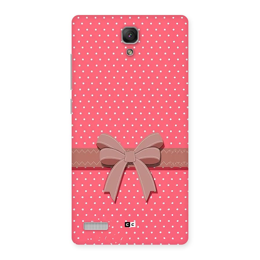 Gift Ribbon Back Case for Redmi Note Prime