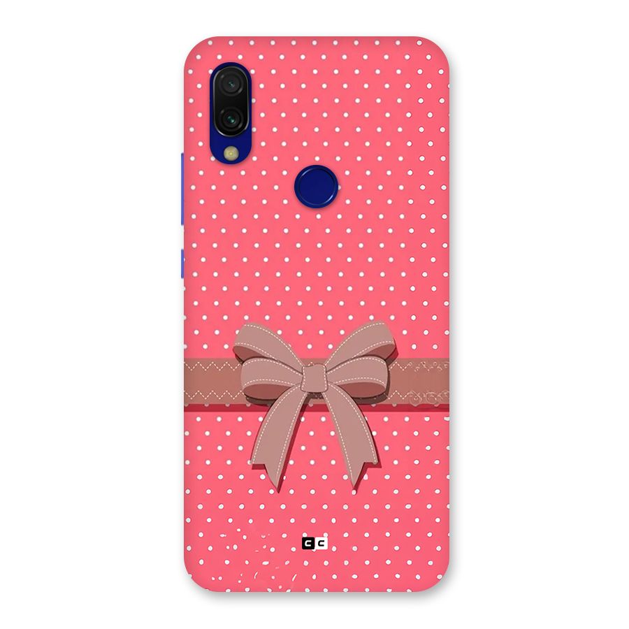 Gift Ribbon Back Case for Redmi Y3