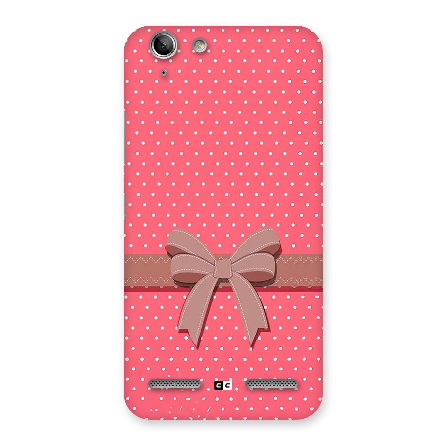 Gift Ribbon Back Case for Vibe K5