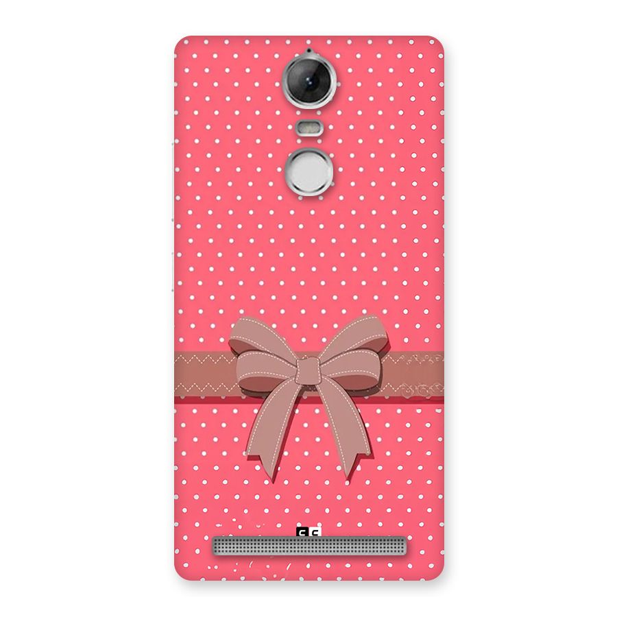 Gift Ribbon Back Case for Vibe K5 Note