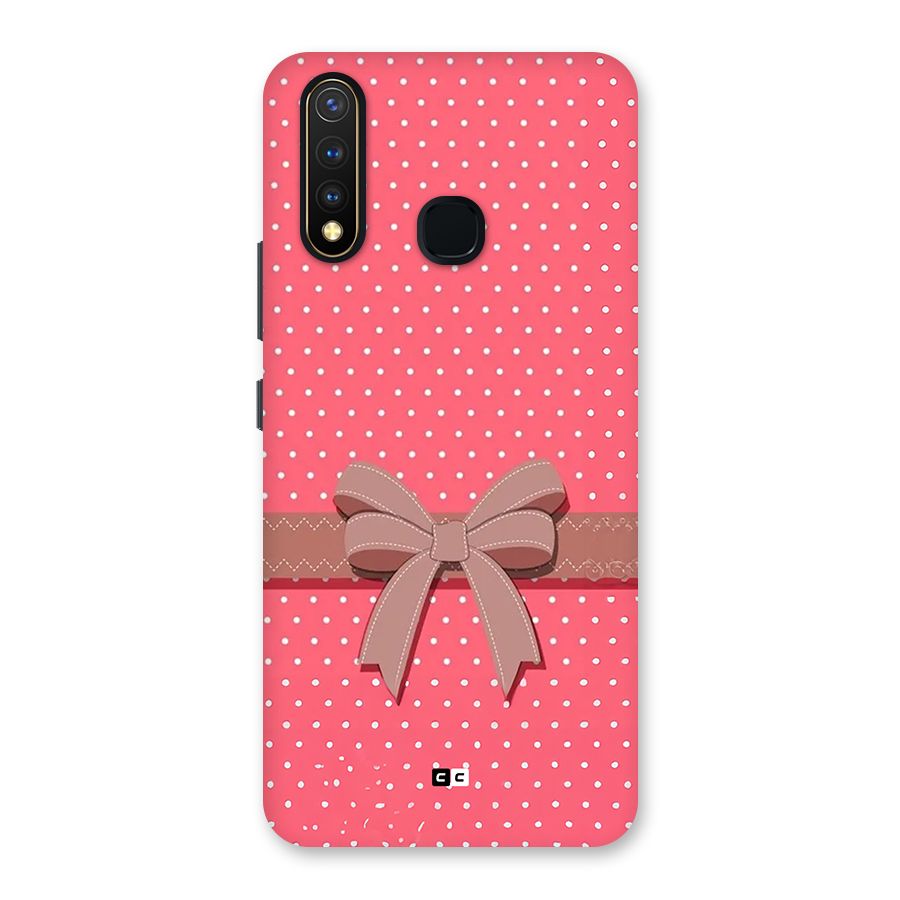 Gift Ribbon Back Case for Vivo U20