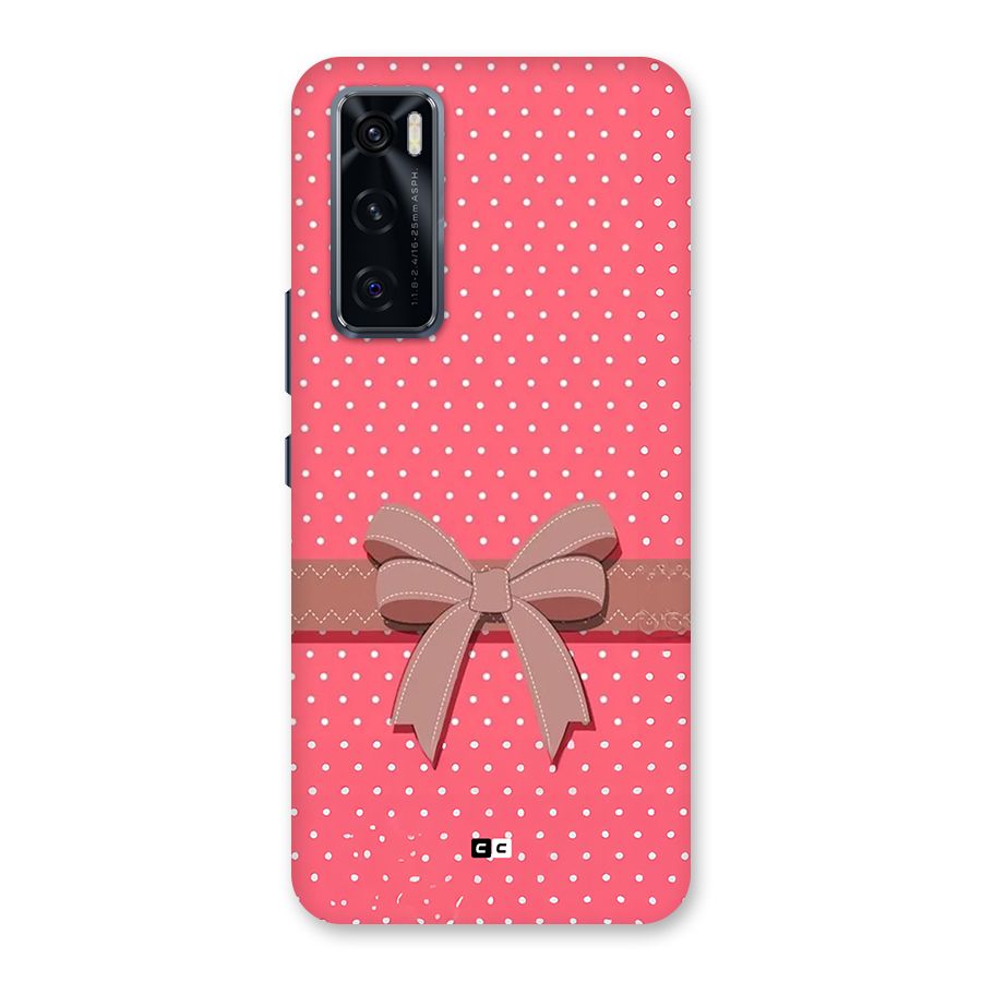 Gift Ribbon Back Case for Vivo V20 SE