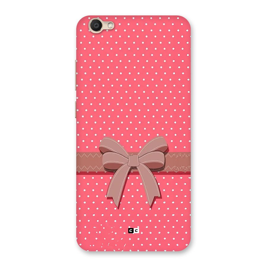 Gift Ribbon Back Case for Vivo V5