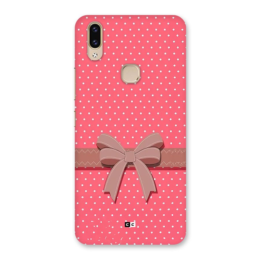 Gift Ribbon Back Case for Vivo V9 Youth