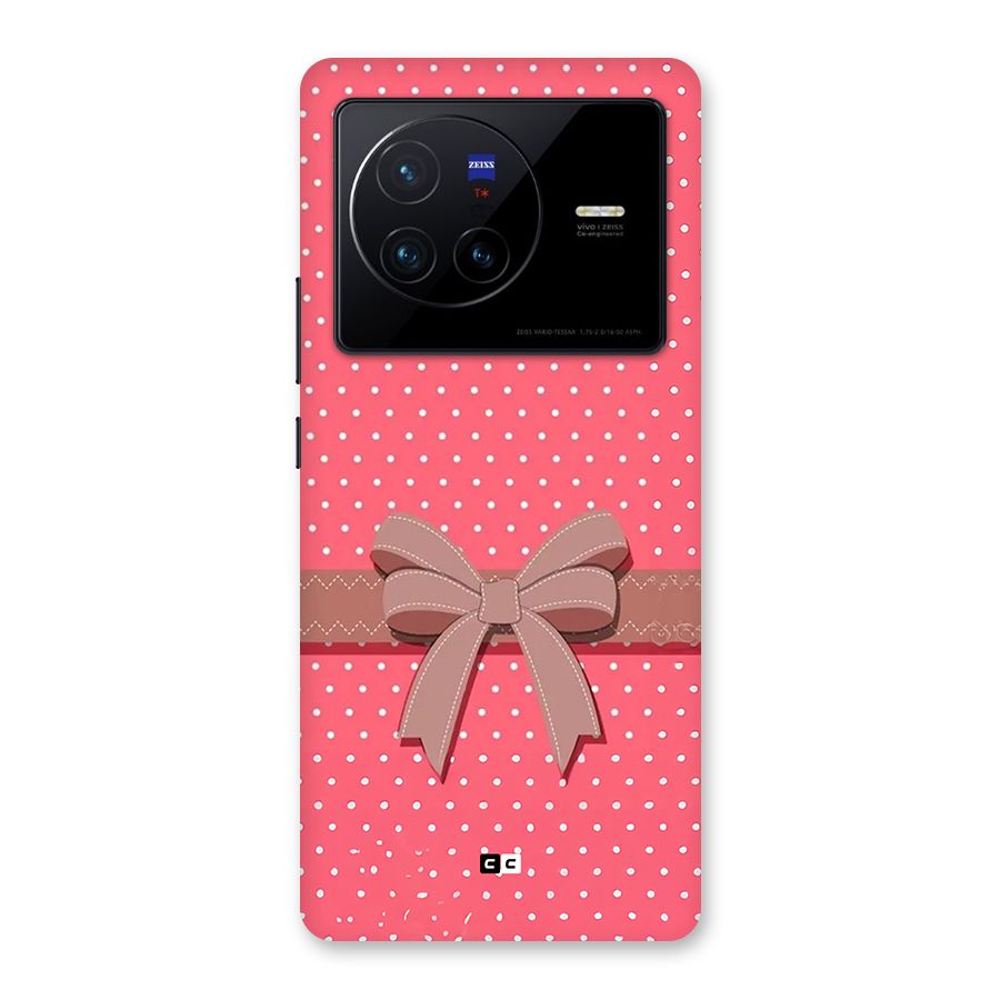 Gift Ribbon Back Case for Vivo X80