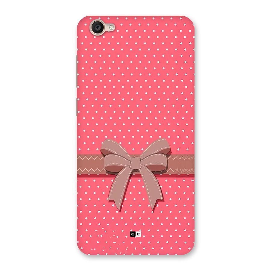 Gift Ribbon Back Case for Vivo Y55L