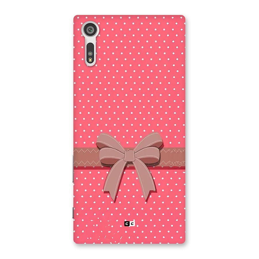 Gift Ribbon Back Case for Xperia XZ