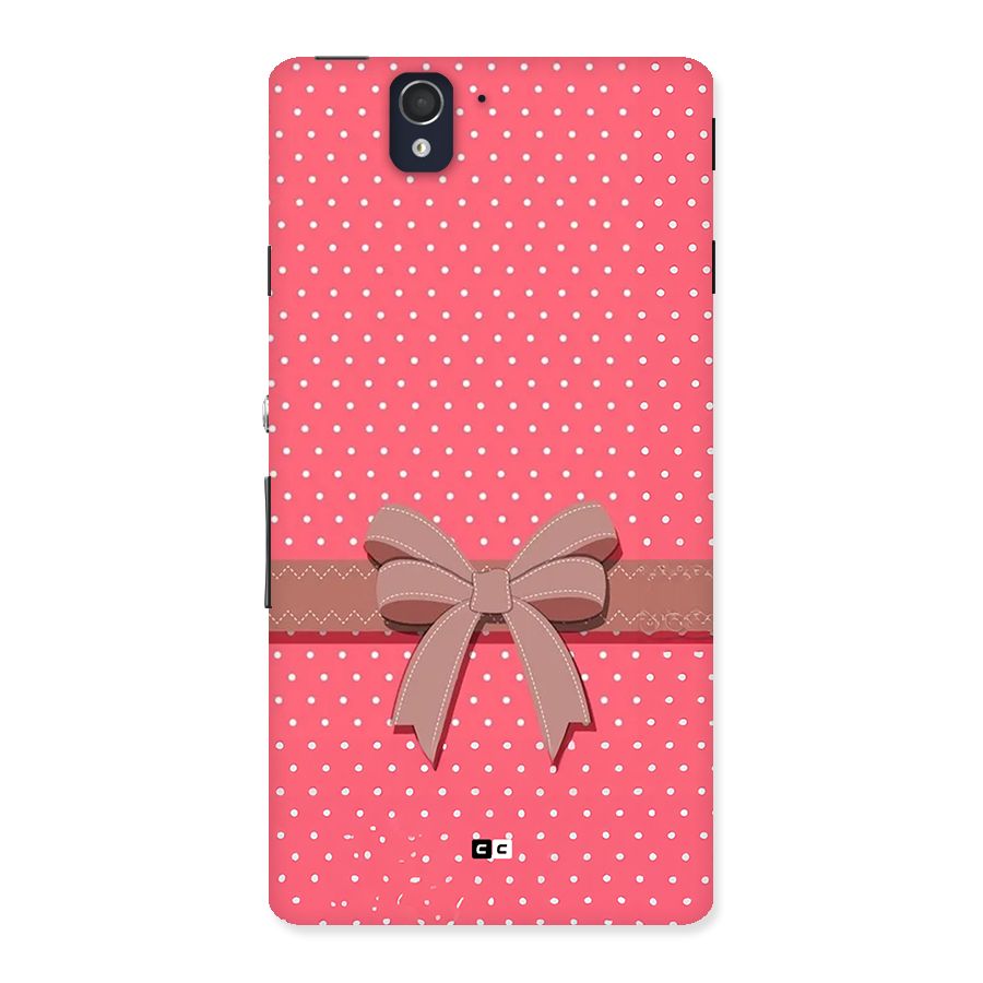 Gift Ribbon Back Case for Xperia Z
