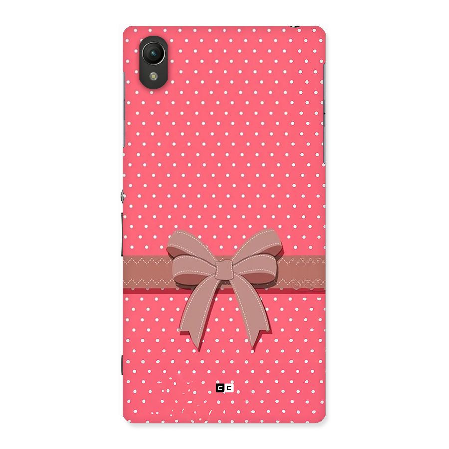 Gift Ribbon Back Case for Xperia Z1