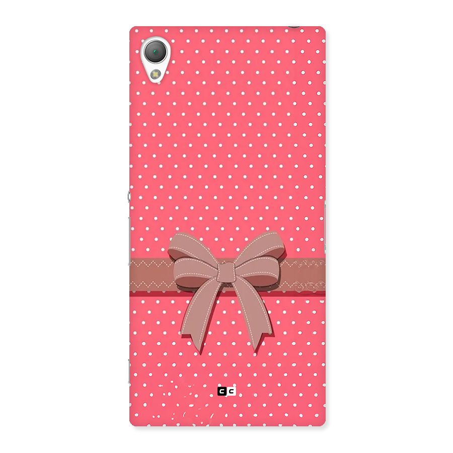 Gift Ribbon Back Case for Xperia Z3