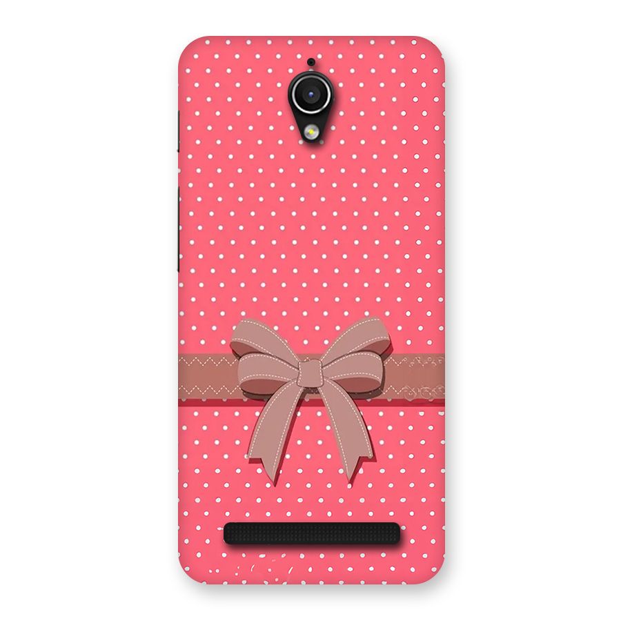 Gift Ribbon Back Case for Zenfone Go