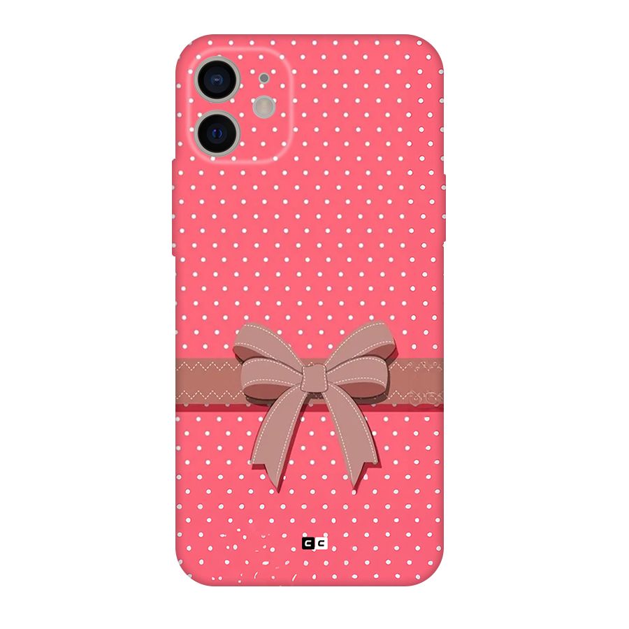 Gift Ribbon Back Case for iPhone 11