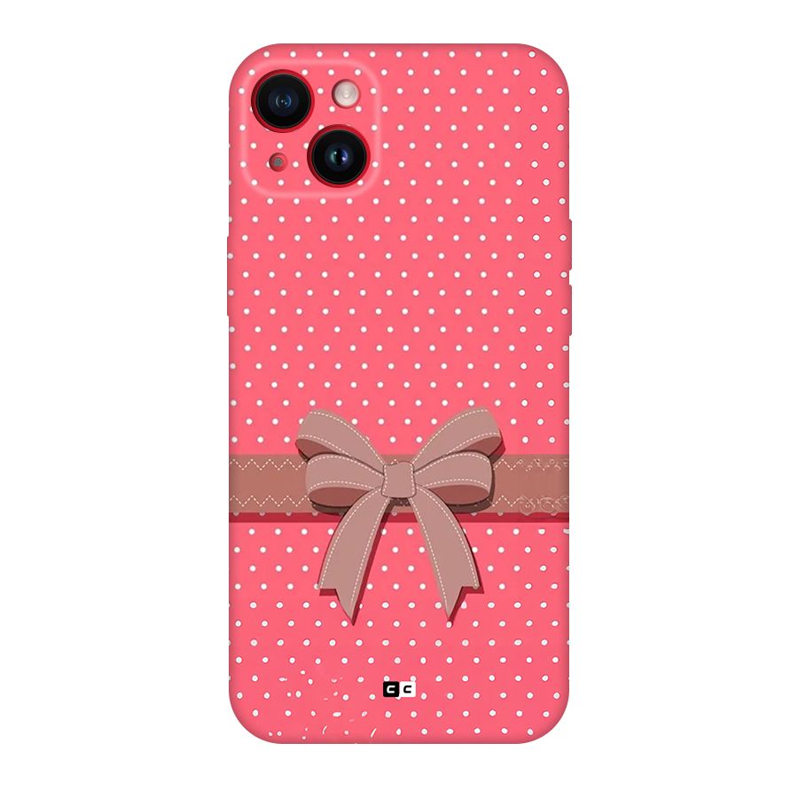 Gift Ribbon Back Case for iPhone 14 Plus