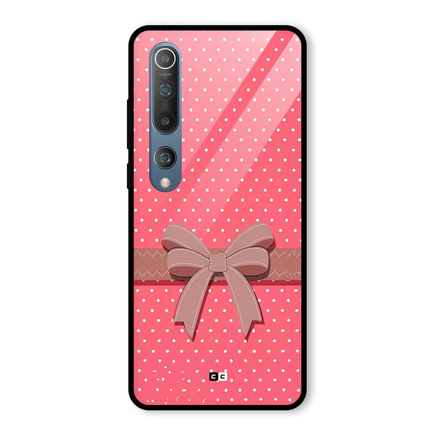 Gift Ribbon Glass Back Case for Mi 10