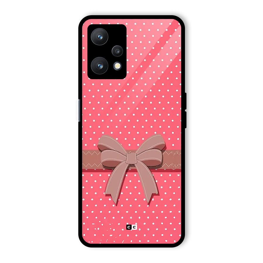 Gift Ribbon Glass Back Case for Realme 9 Pro 5G