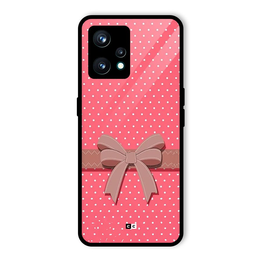 Gift Ribbon Glass Back Case for Realme 9 Pro Plus 5G