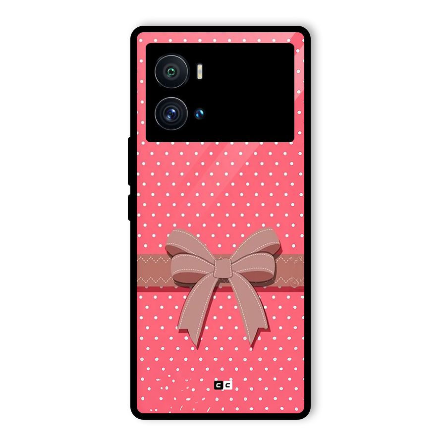 Gift Ribbon Glass Back Case for Vivo iQOO 9 Pro