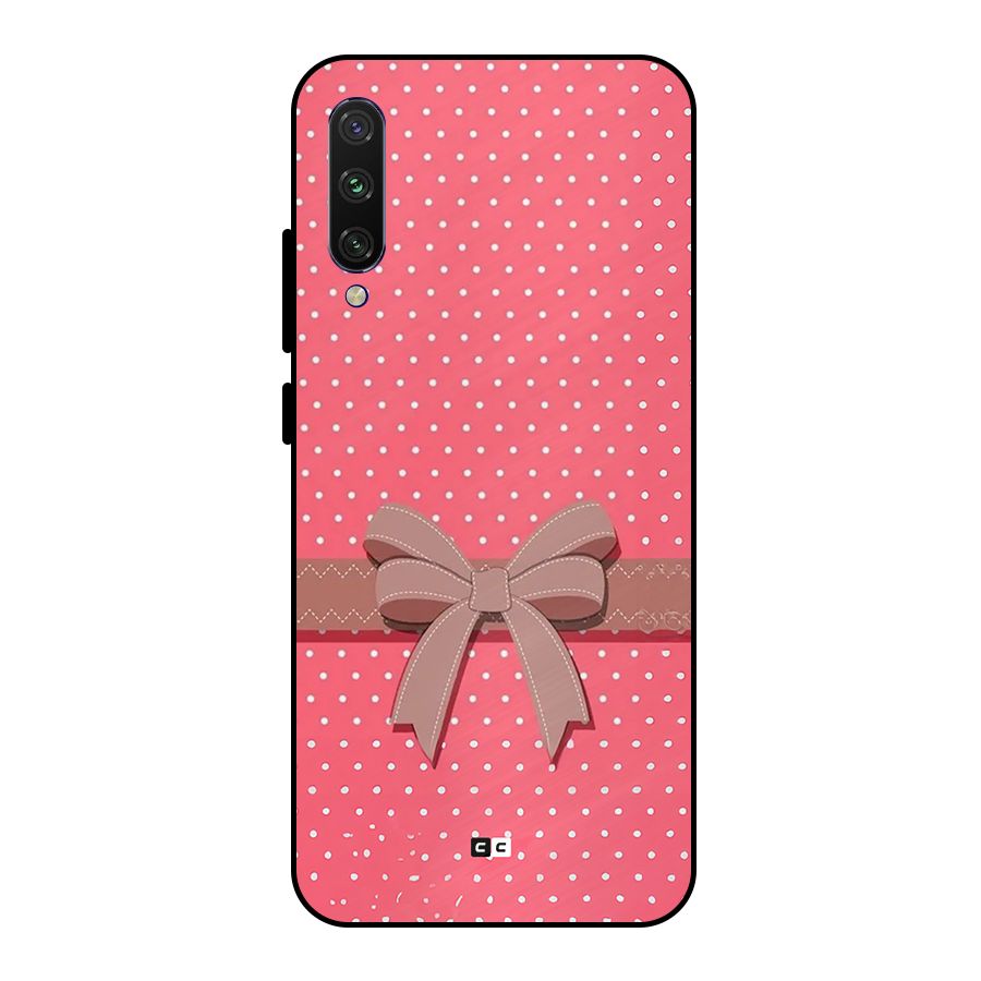 Gift Ribbon Metal Back Case for Mi A3