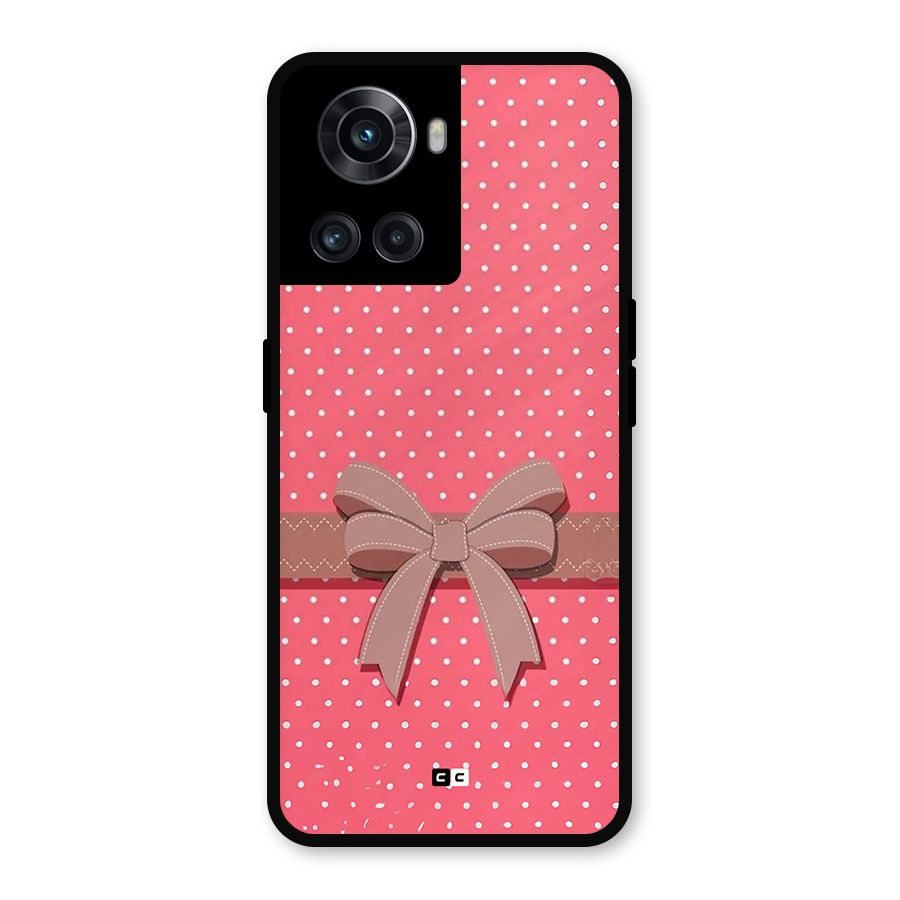 Gift Ribbon Metal Back Case for OnePlus 10R