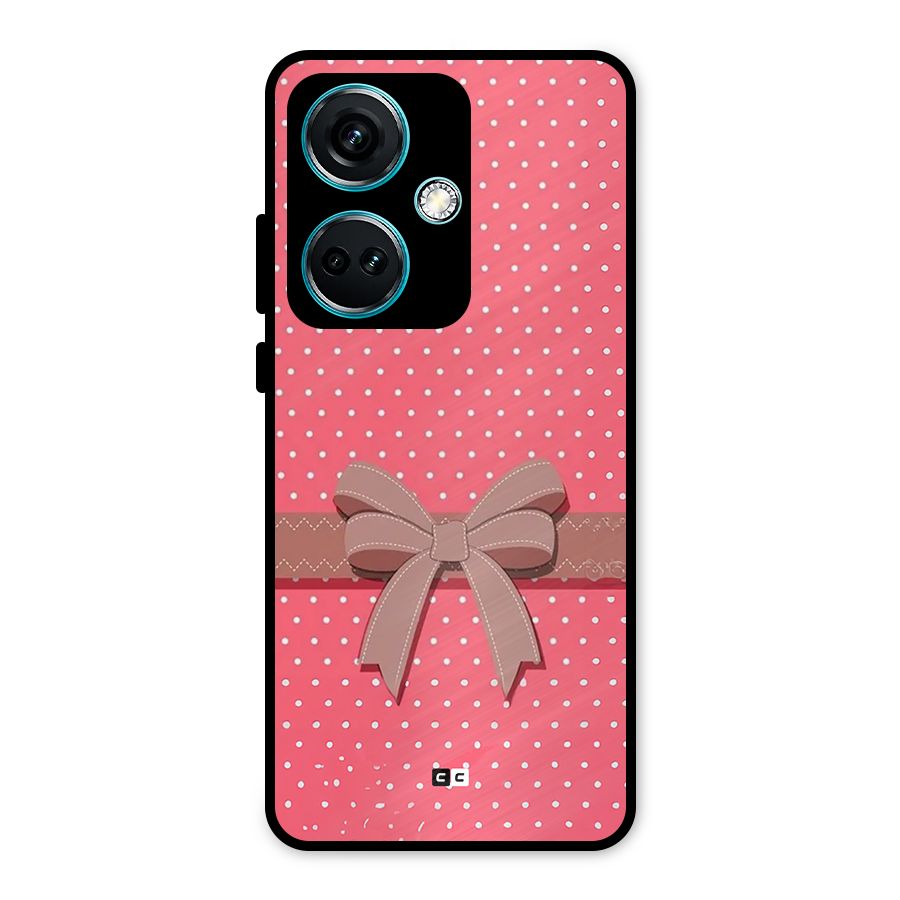Gift Ribbon Metal Back Case for OnePlus Nord CE 3 5G